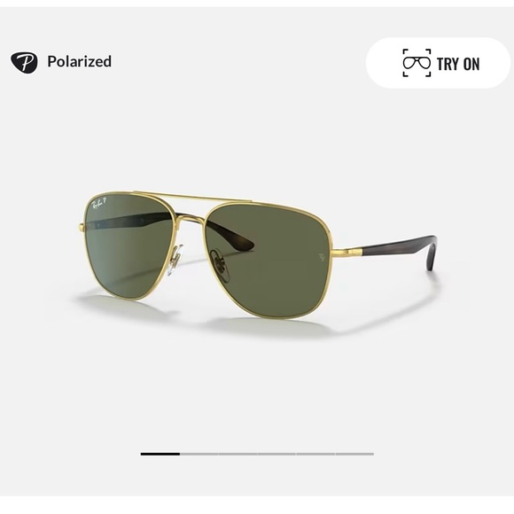 Ray-Ban Square Aviator Sunglasses - Picture 2 of 7